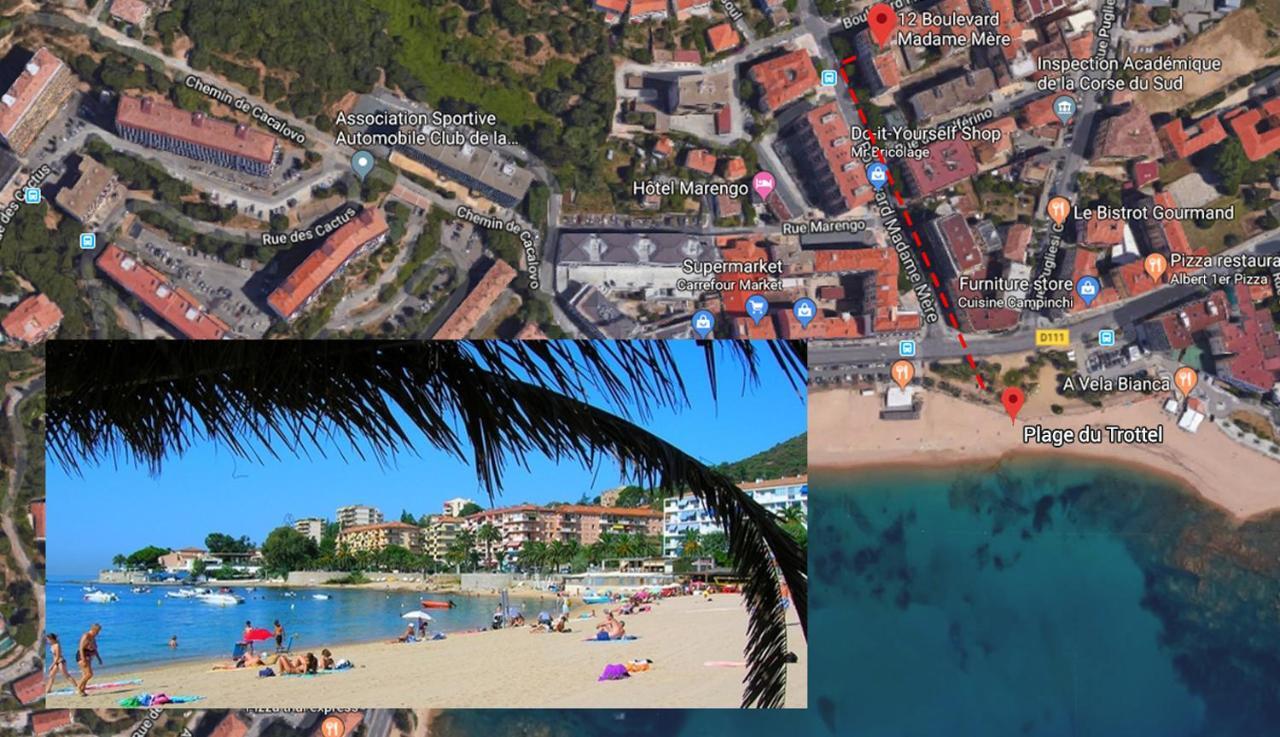 **** Mer Sea 1 A 8 Personnes 80M2 A 120M De La Mer **** Ajaccio  Exterior photo